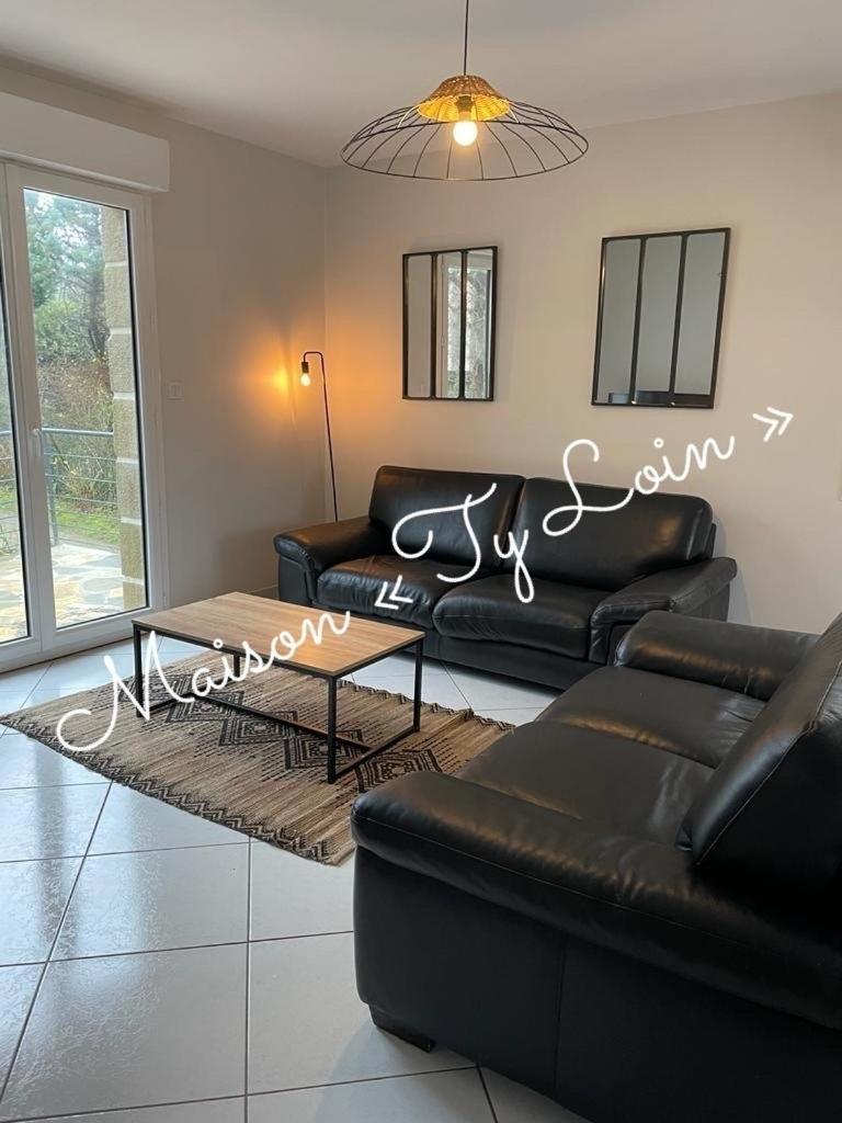 Villa Ty Loin Vue Mer 8 Personnes Logonna-Daoulas エクステリア 写真