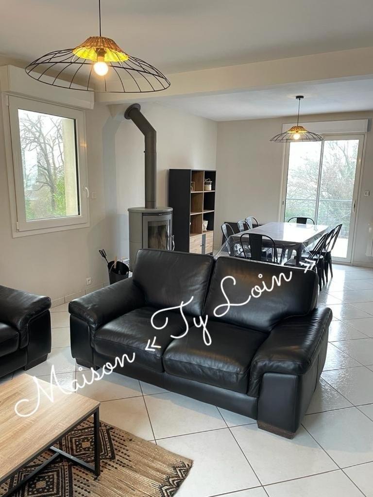 Villa Ty Loin Vue Mer 8 Personnes Logonna-Daoulas エクステリア 写真